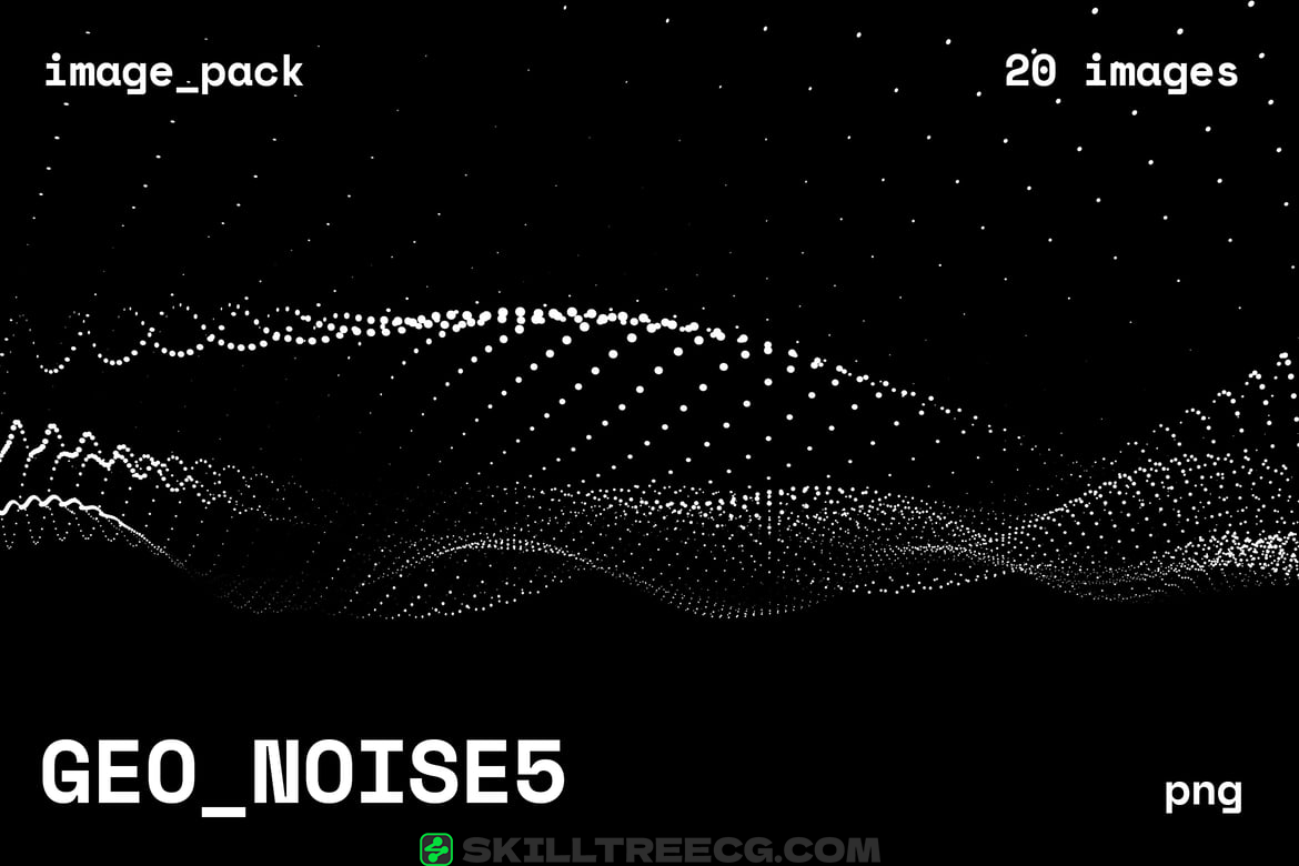 Abstract Background Geometric Set GEO_NOISE4（530801）-技能树